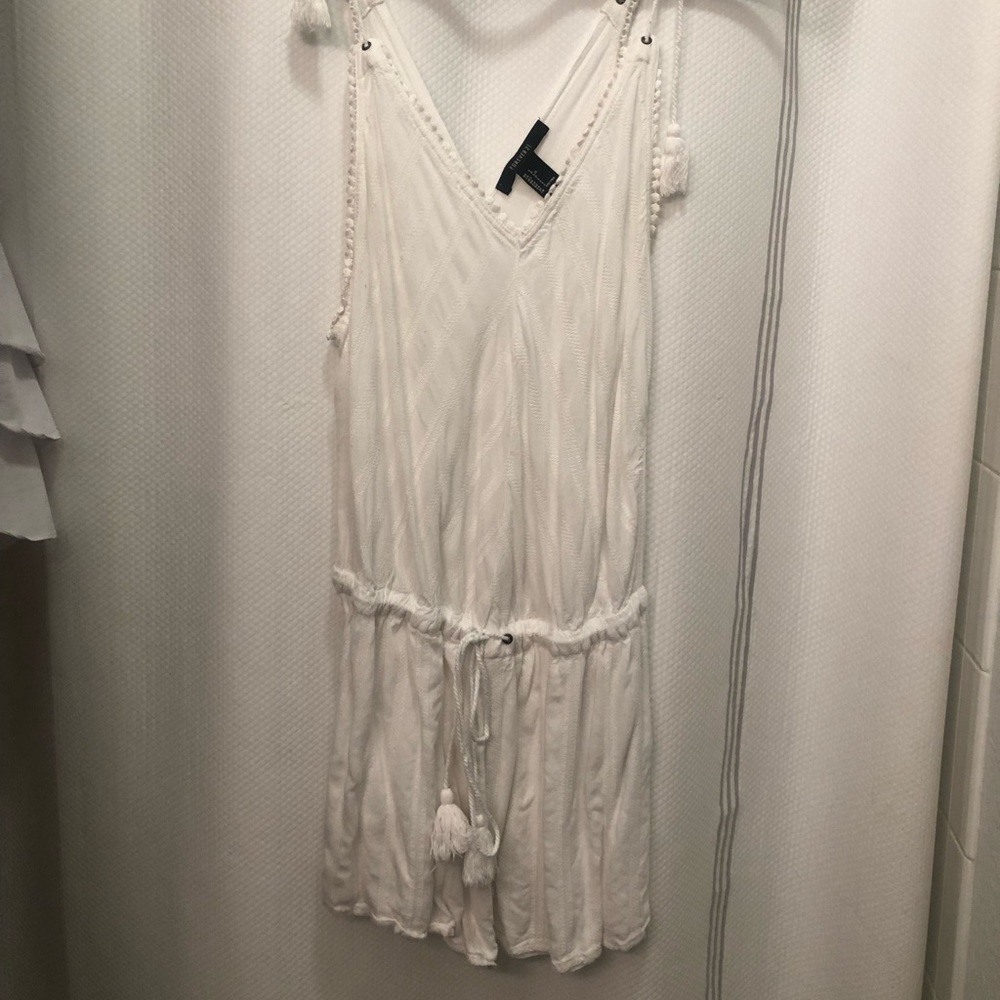 Forever 21 white romper.